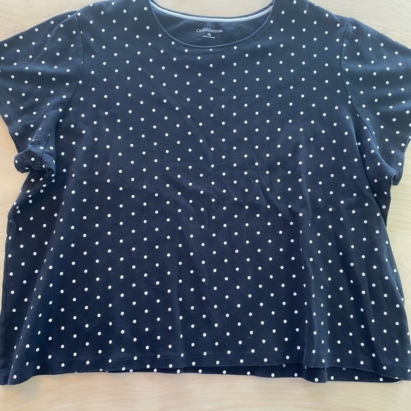 Croft & Barrow Tee Size 3X (DQ) - Picture 2 of 7